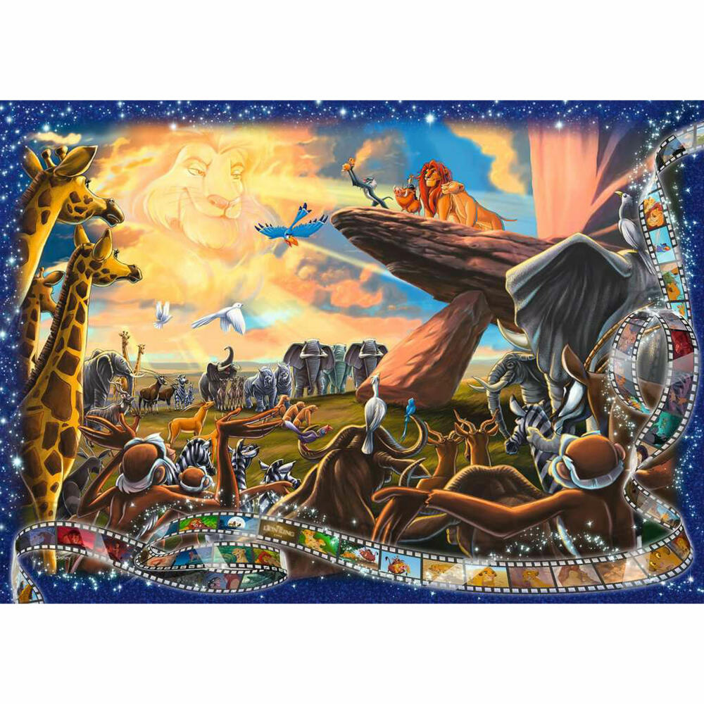Ravensburger Puzzle Der König der Löwen, Erwachsenenpuzzle, 1000 Teile, 19747