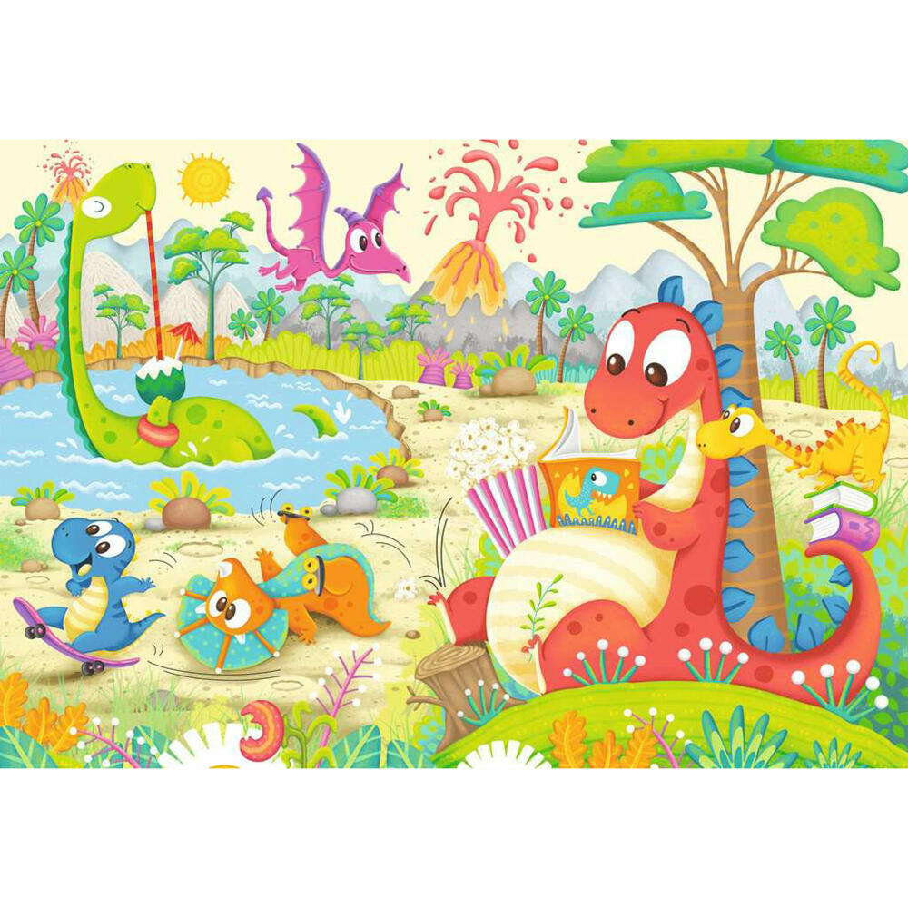 Ravensburger Kinderpuzzle Lieblingsdinos, Puzzle, 2x12 Teile, 05246