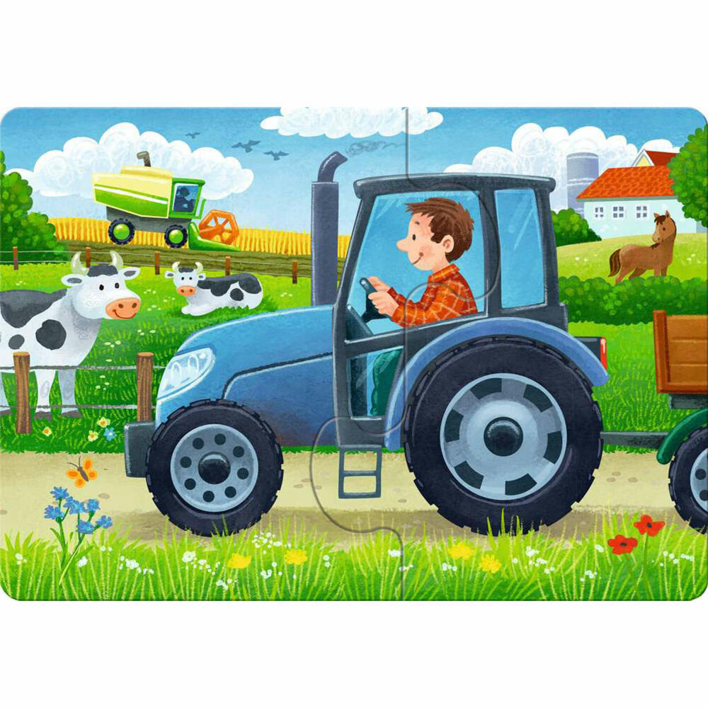 Ravensburger Kinderpuzzle Mein allererstes Puzzle: Fahrzeuge, Puzzle, 04194