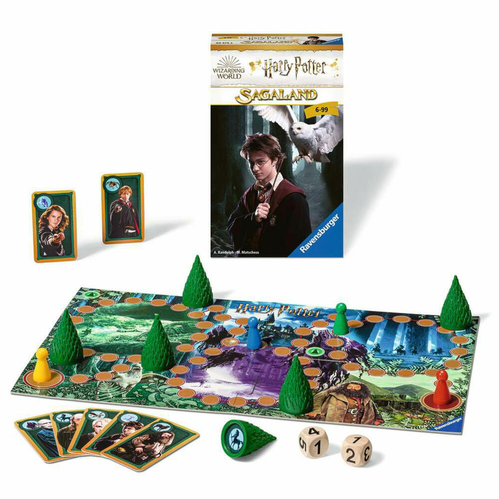 Ravensburger Reisespiel Harry Potter Sagaland, für Kinder ab 6 Jahren, 20575