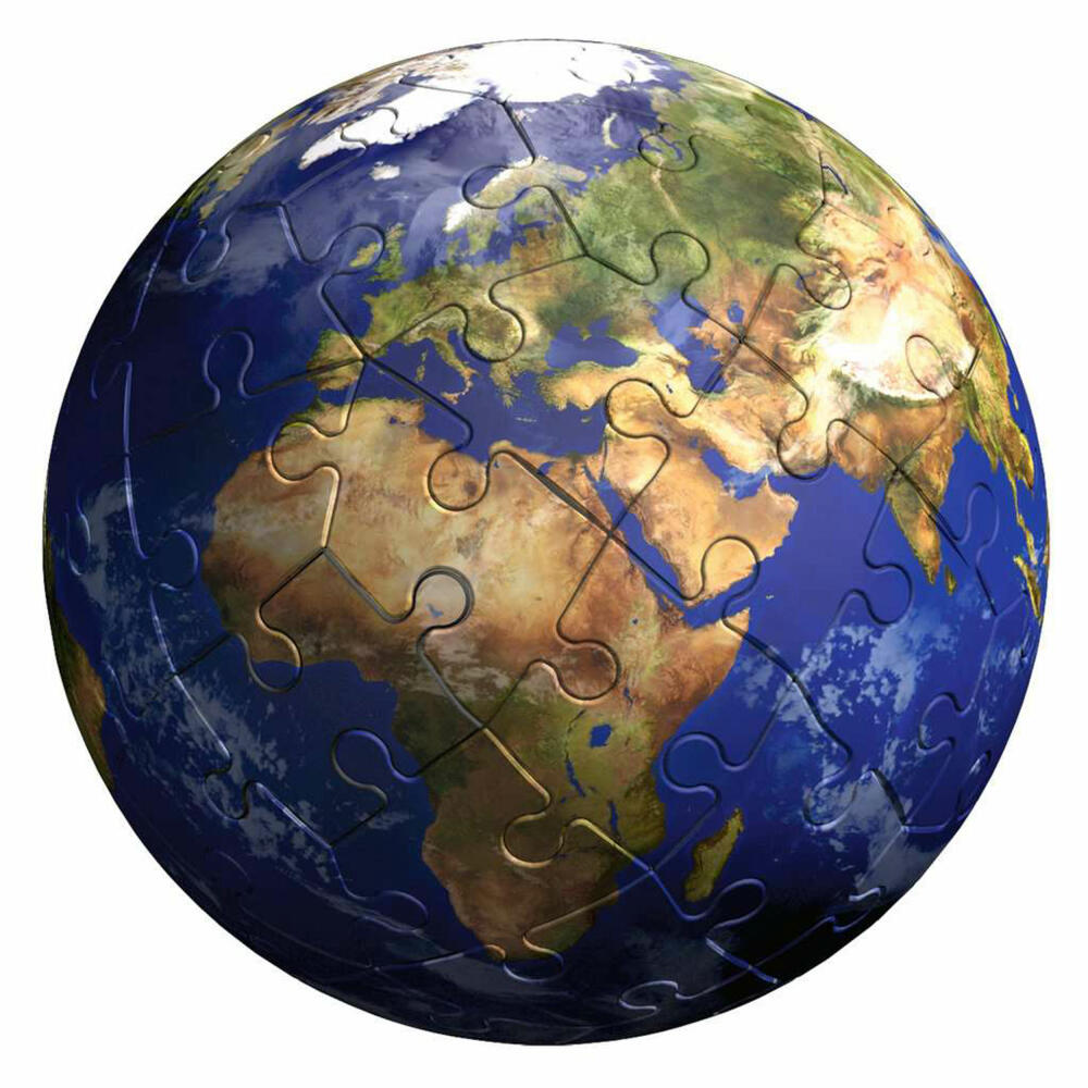 Ravensburger 3D Puzzle Ball Planetary System, three-dimensional puzzle, 540 pieces, 11668