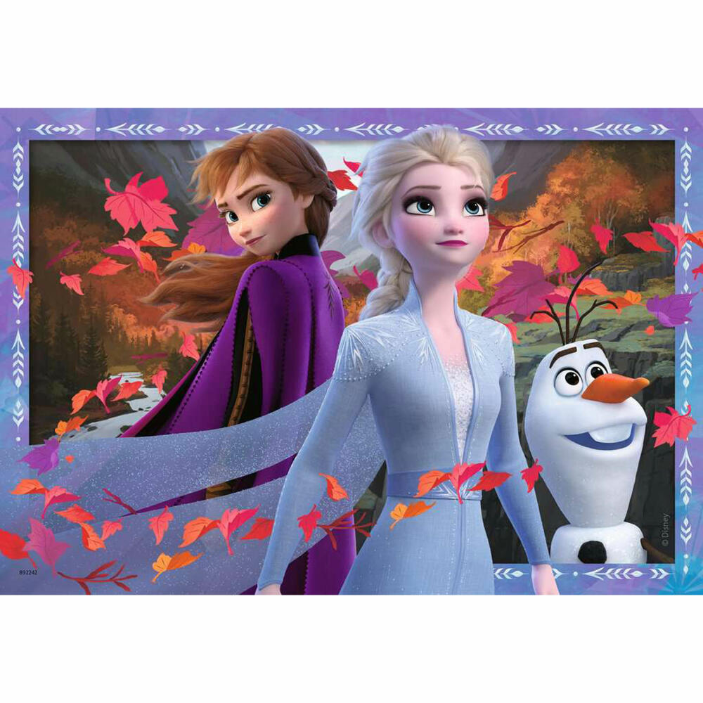 Ravensburger Kinderpuzzle Frostige Abenteuer, Puzzle, 2x24 Teile, 05010