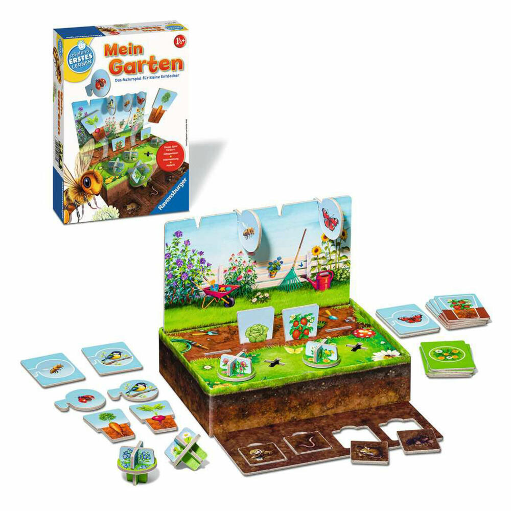 Ravensburger Lernspiel Mein Garten, für Kinder ab 1.5 Jahren, 24733