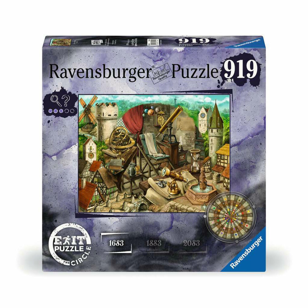 Ravensburger Exit The Circle Puzzle Anno 1683, 919 Teile, Erwachsenenpuzzle, Escape Room, 17446
