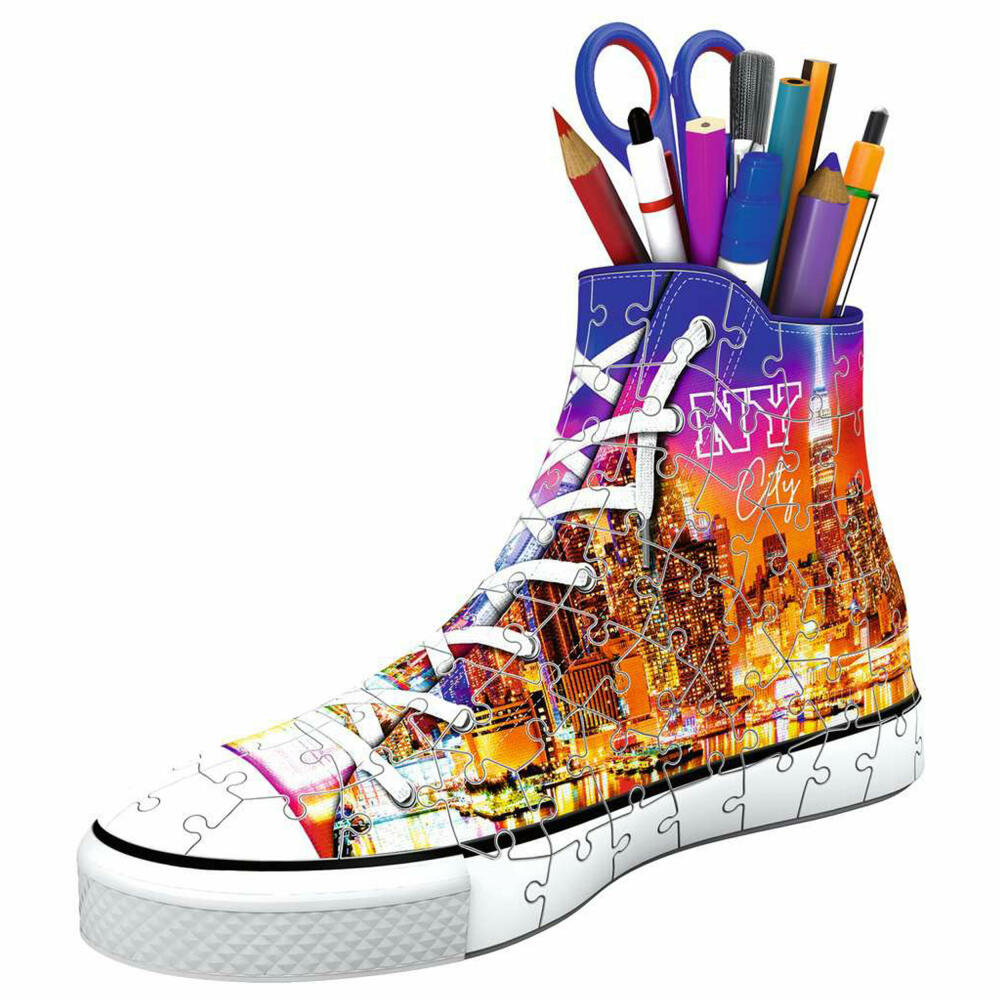 Ravensburger 3D Puzzle Sneaker - Skyline, three-dimensional puzzle, 108 pieces, 11152