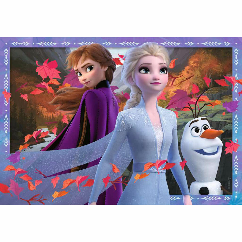 Ravensburger Kinderpuzzle Frostige Abenteuer, Puzzle, 2x24 Teile, 05010