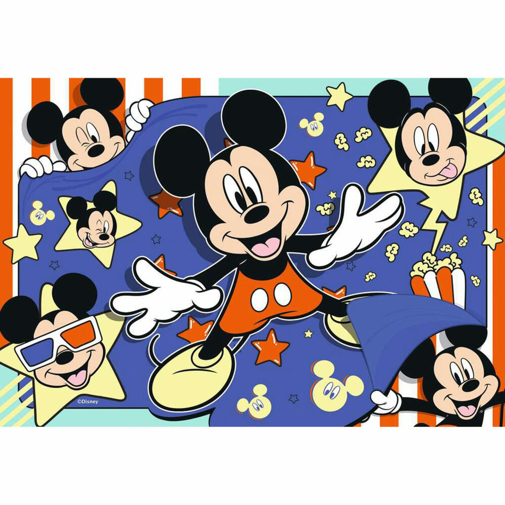 Ravensburger Kinderpuzzle Film ab!, Puzzle, 2x24 Teile, 05578