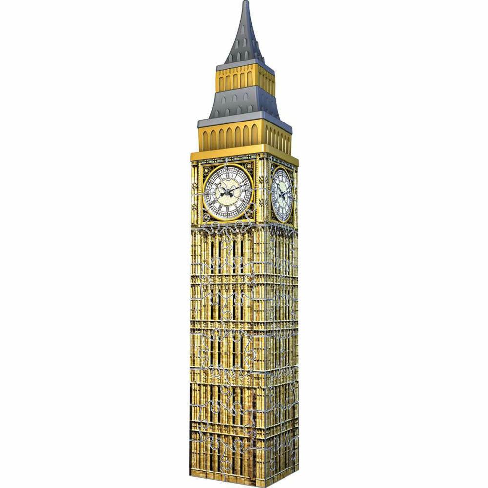 Ravensburger 3D Puzzle Mini Big Ben, three-dimensional puzzle, 54 pieces, 11246