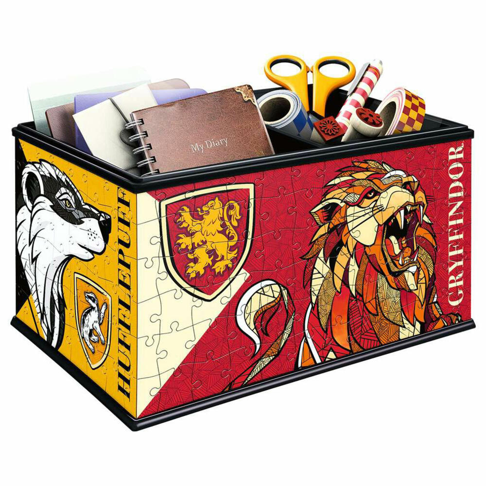 Ravensburger 3D Puzzle Storage Box - Harry Potter, three-dimensional puzzle, 216 pieces, 11258