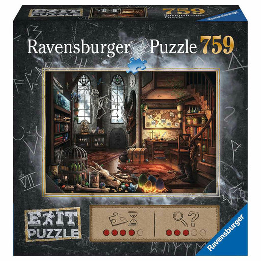 Ravensburger Puzzle In the Dragon Laboratory, Adult Puzzle, 759 Pieces, 19954