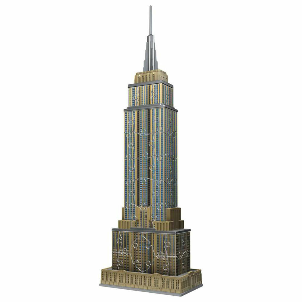 Ravensburger 3D Puzzle Mini Empire State Building, three-dimensional puzzle, 54 pieces, 11271