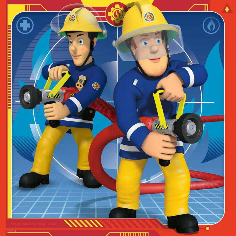 Ravensburger children's puzzle Our Hero Sam, Puzzle, 3x49 pieces, 05077
