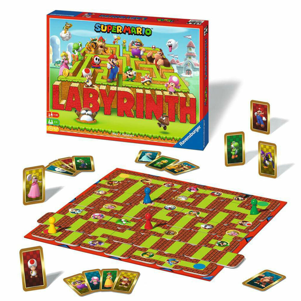 Ravensburger game Super Mario! Labyrinth, for children from 7 years, 26063