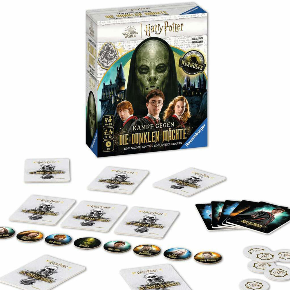 Ravensburger Spiel Harry Potter - Kampf gegen die dunklen Mächte, für Kinder ab 9 Jahren, 27353