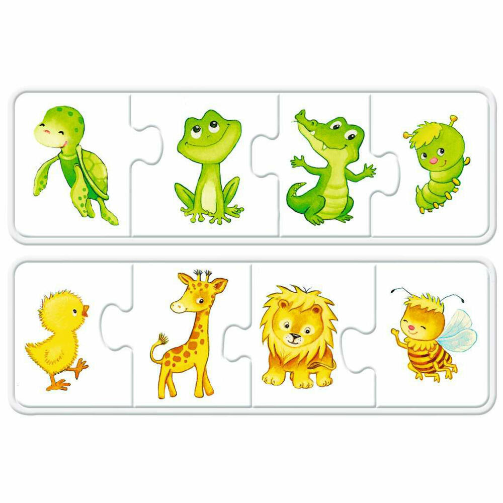 Ravensburger Kinderpuzzle Meine liebsten Tierkinder, Puzzle, 6x4 Teile, 03006