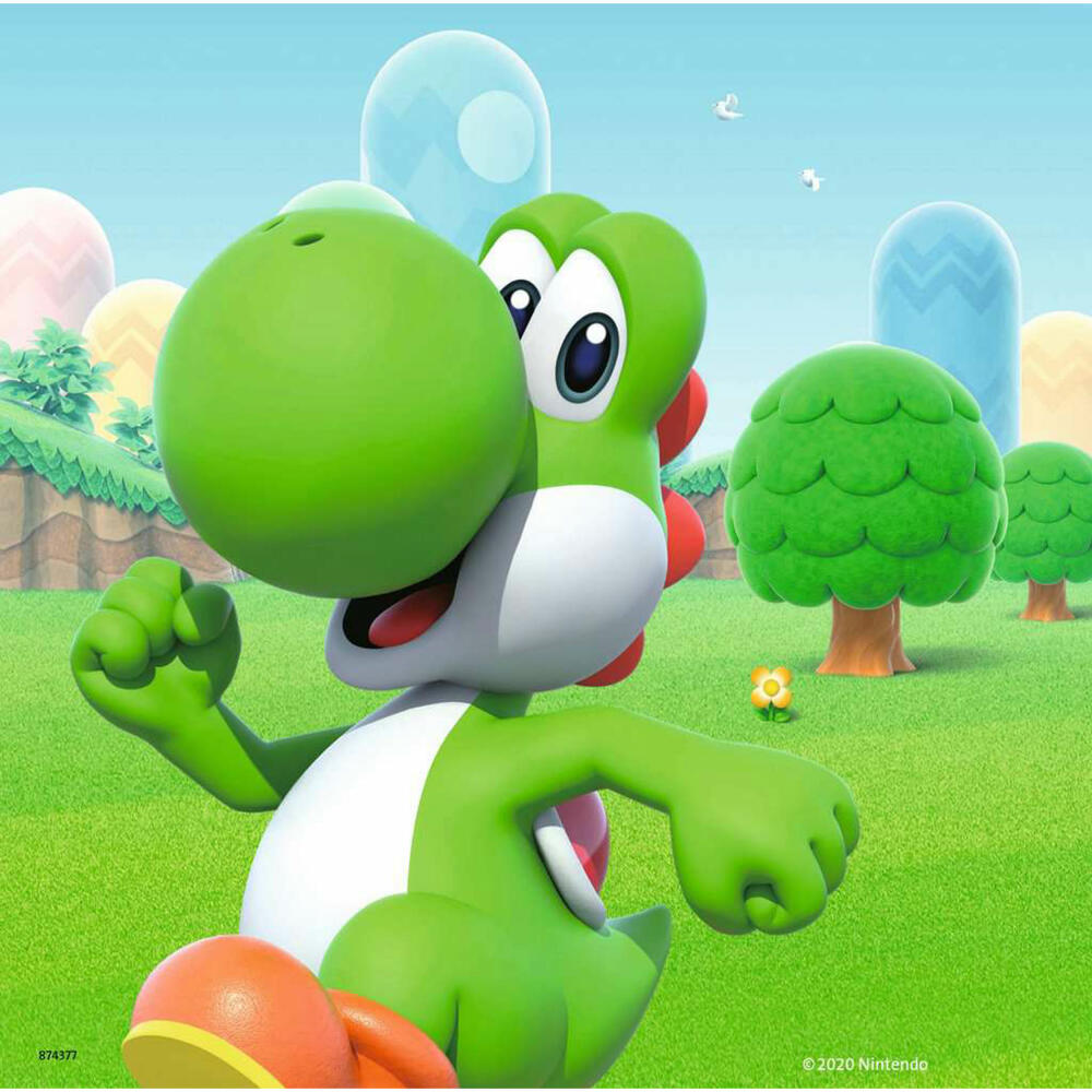 Ravensburger children's puzzle Super Mario, puzzle, 3x49 pieces, 05186