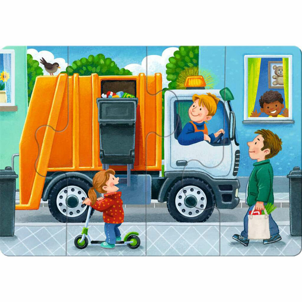Ravensburger Kinderpuzzle Mein allererstes Puzzle: Fahrzeuge, Puzzle, 04194