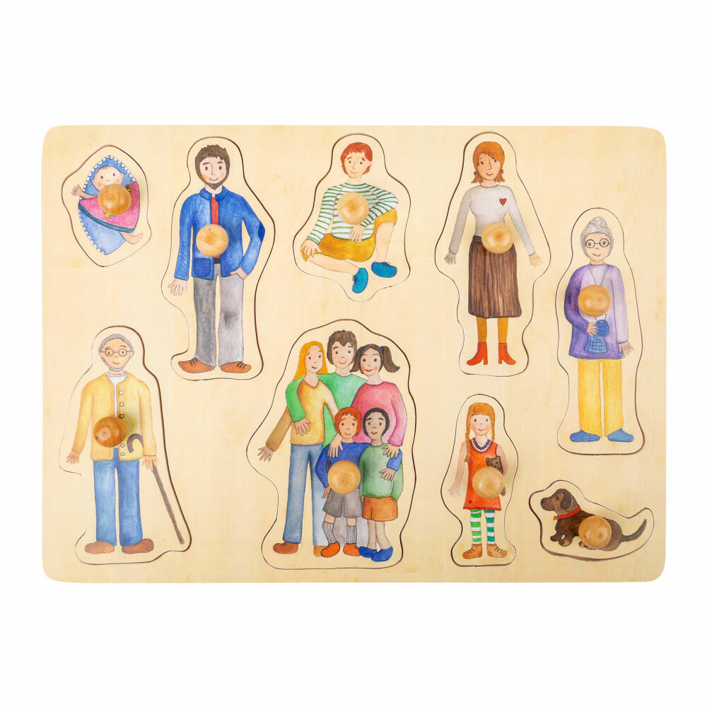 Legler Setzpuzzle Familie und Freunde