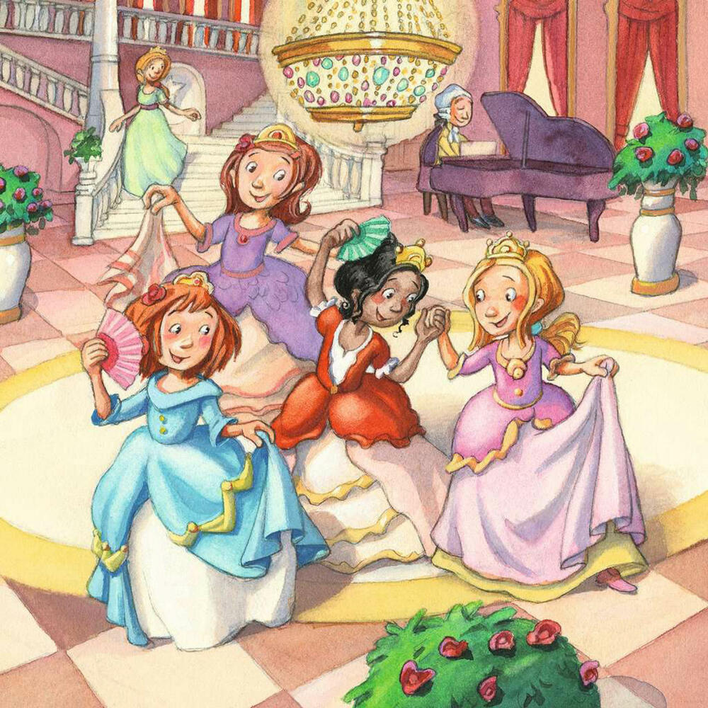 Ravensburger Kinderpuzzle Kleine Prinzessinnen, Puzzle, 3x49 Teile, 05564