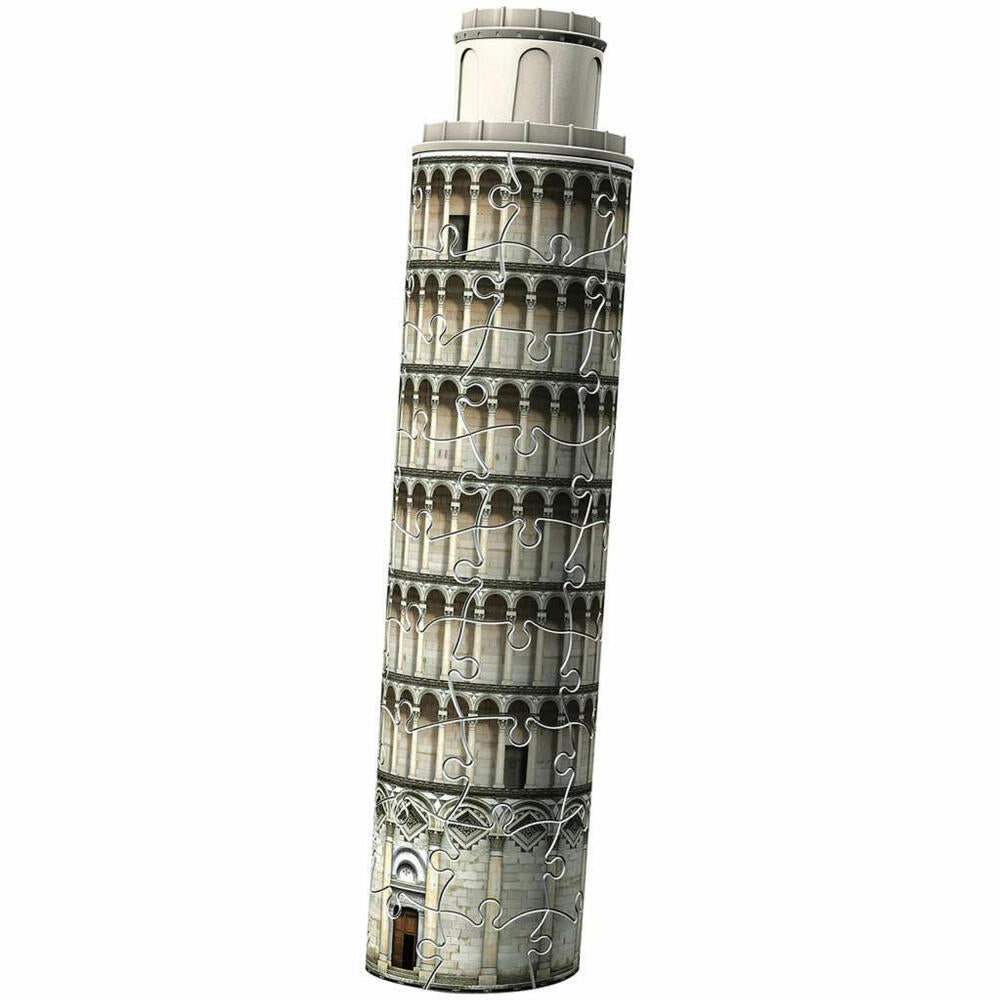 Ravensburger 3D Puzzle Mini Leaning Tower of Pisa, three-dimensional puzzle, 54 pieces, 11247