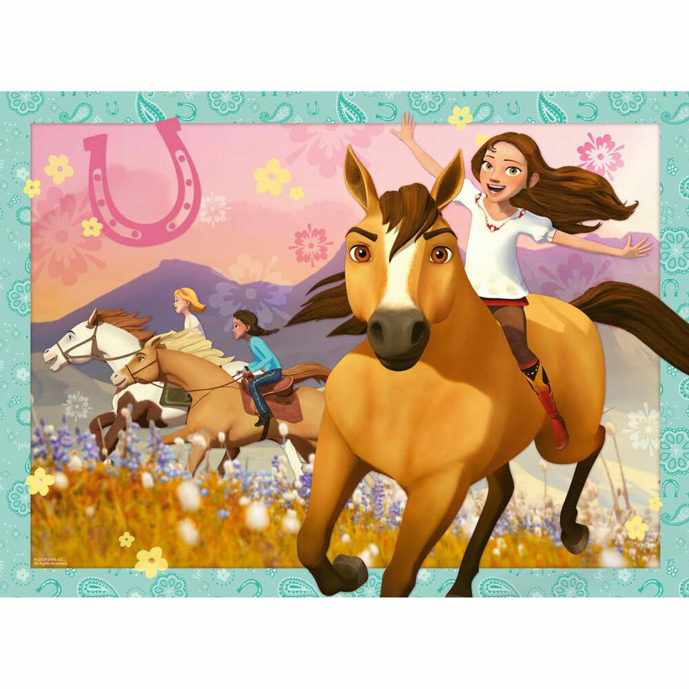 Ravensburger Kinderpuzzle Spirit: wild und frei, Puzzle, 150 XXL Teile, 10055