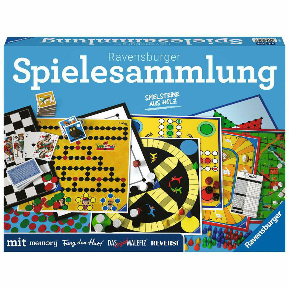 Ravensburger Games Collection Family Games, for children from 4 years, 27293