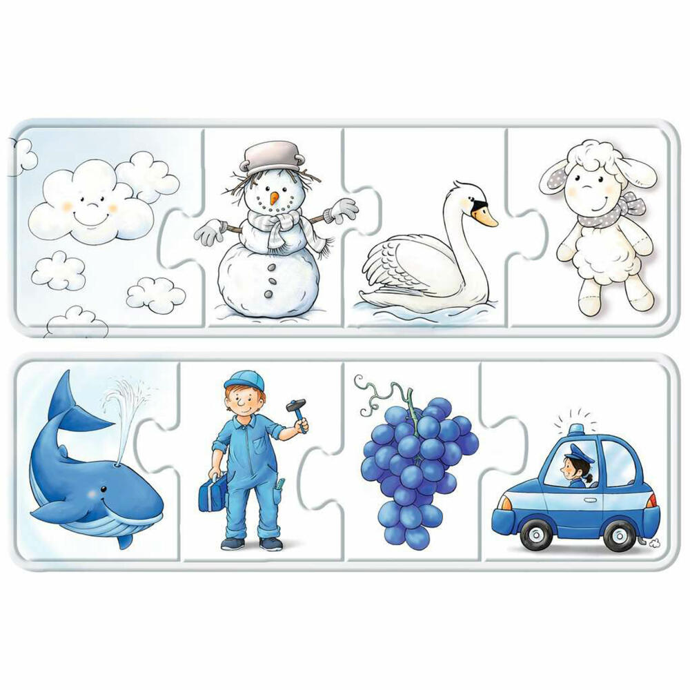 Ravensburger Kinderpuzzle Alle meine Farben, Puzzle, 6x4 Teile, 03007