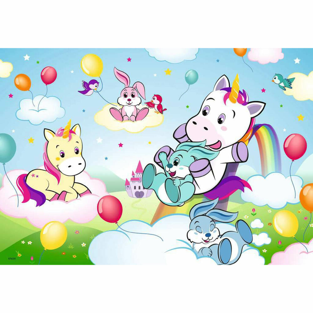 Ravensburger Kinderpuzzle Märchenhaftes Einhorn, Puzzle, 2x24 Teile, 07828