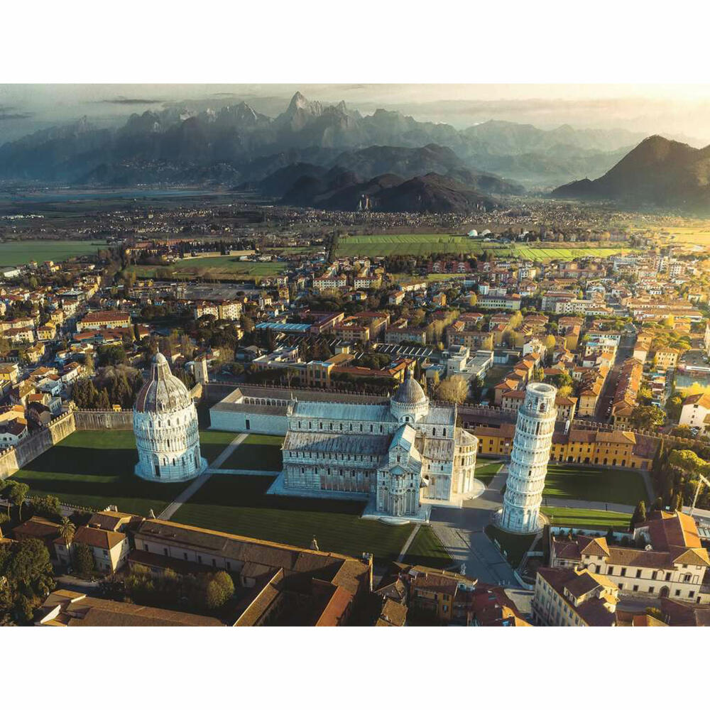 Ravensburger Puzzle Pisa in Italien, Erwachsenenpuzzle, 2000 Teile, 17113