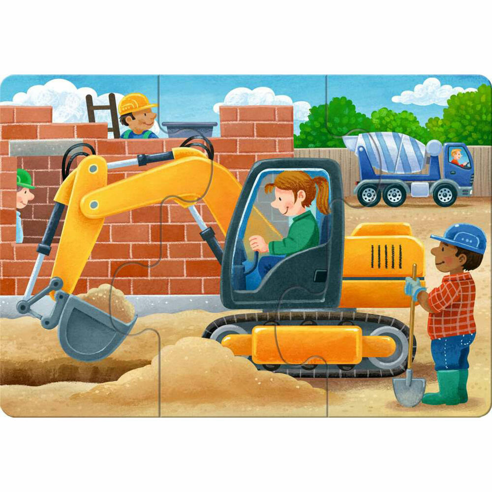 Ravensburger Kinderpuzzle Mein allererstes Puzzle: Fahrzeuge, Puzzle, 04194