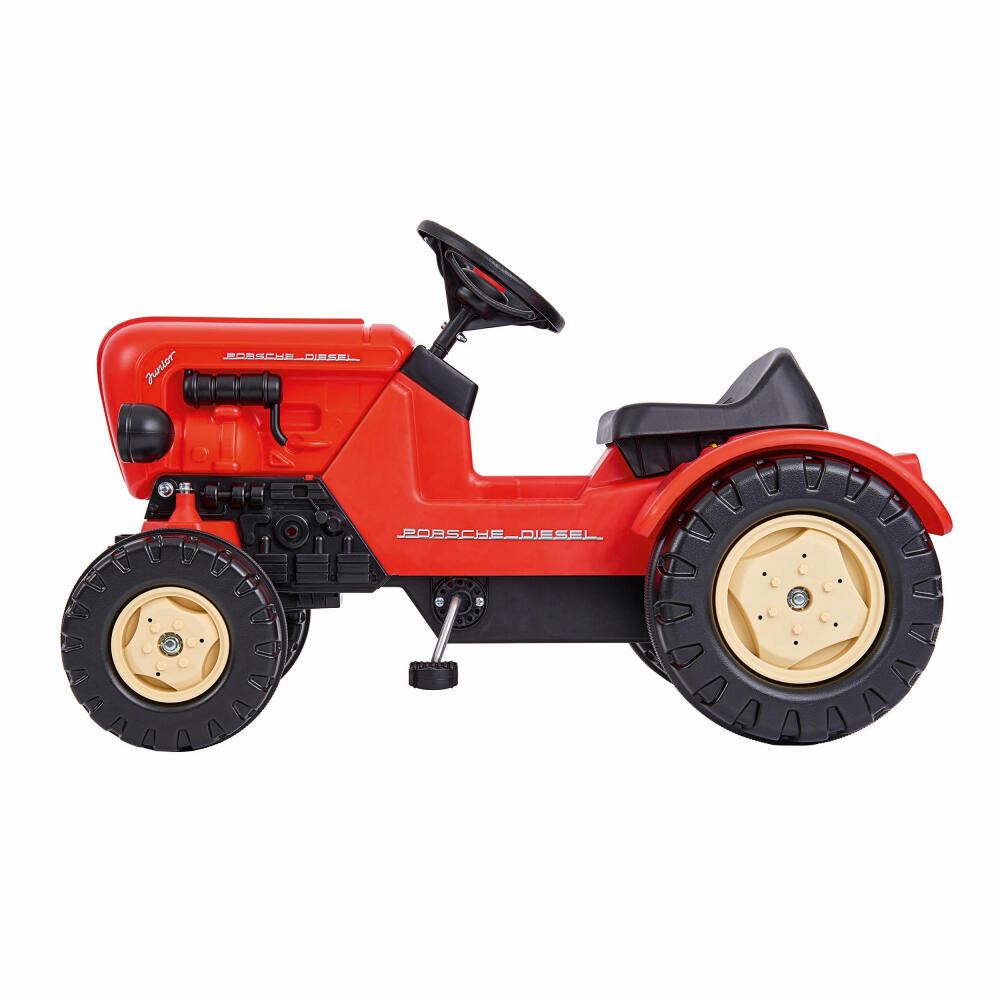 BIG Porsche Diesel Junior Traktor, Kettenfahrzeug, Kinder Traktor, Spielzeug, 800056560