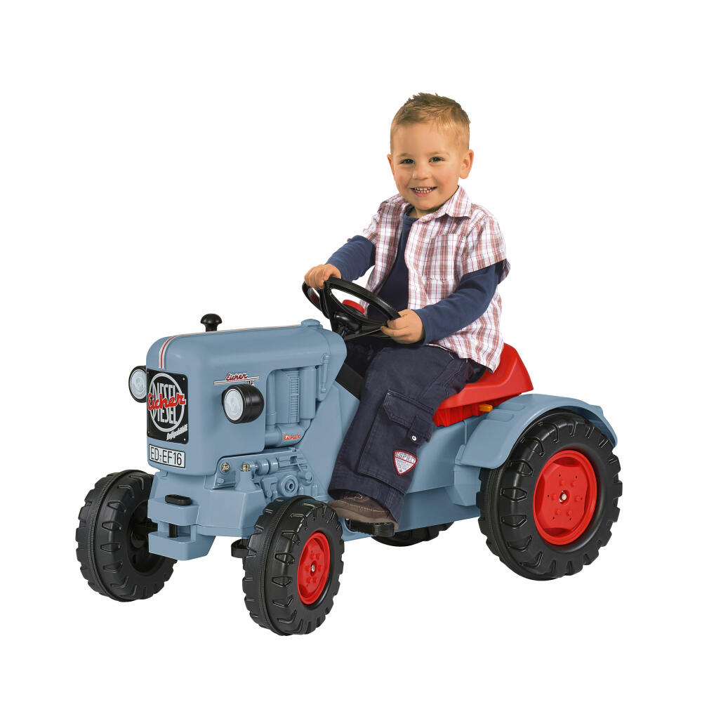 BIG Eicher Diesel ED 16 Traktor, Kettenfahrzeug, Kinder Traktor, Spielzeug, 800056565