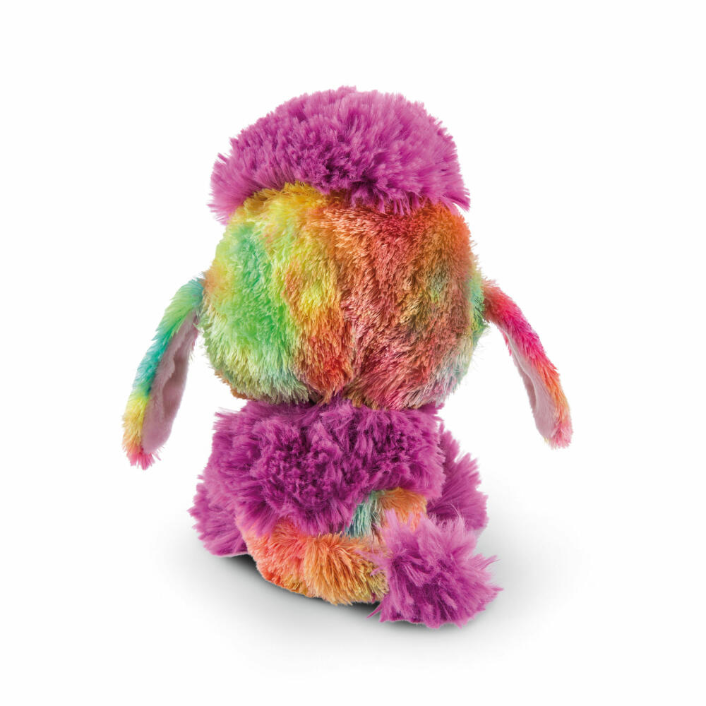 NICI Glubschis Plush Toy Poodle Party, Dangling, Plush, Polyester, Colorful, 15 cm, 45560