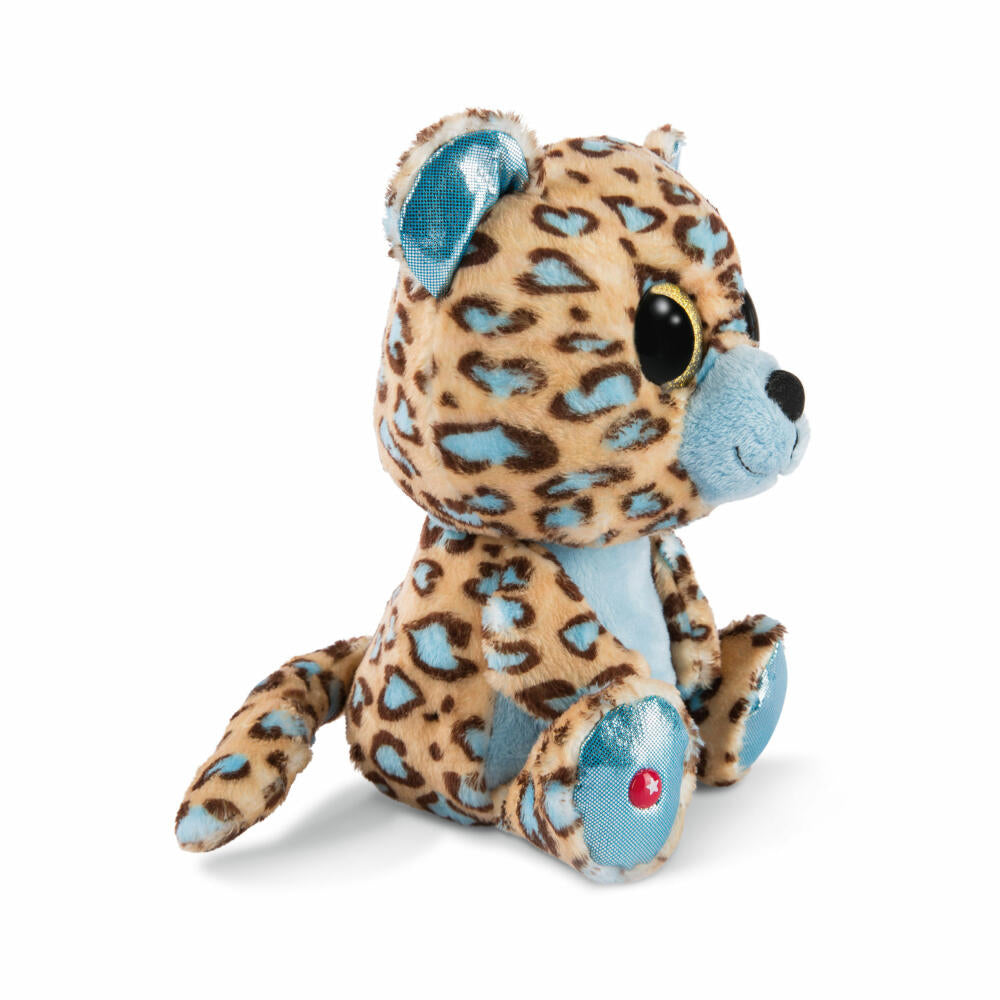 NICI Glubschis Plush Toy Leopard Lassi, Dangling, Plush, Polyester, Brown, 25 cm, 45566