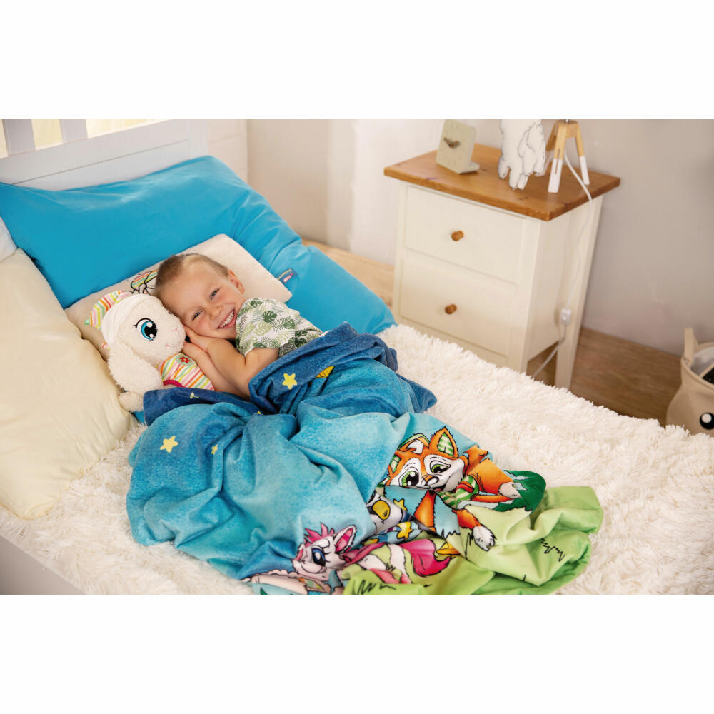 NICI Sleepyhead Sheep Jolala Cuddly Toy, Stuffed Toy, Plush Toy, Plush / Polyester, 38 cm, 48291