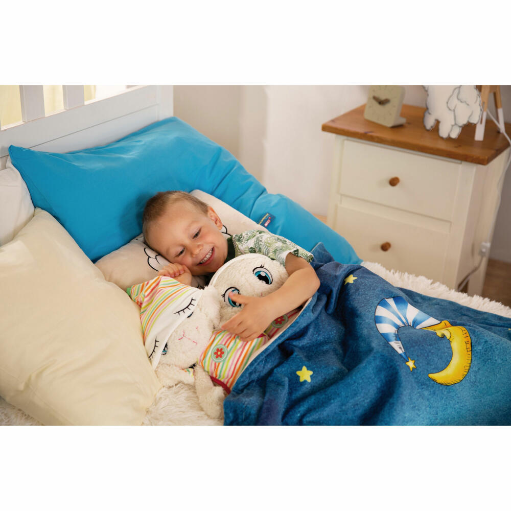 NICI Sleepyhead Sheep Jolala Cuddly Toy, Stuffed Toy, Plush Toy, Plush / Polyester, 22 cm, 48290