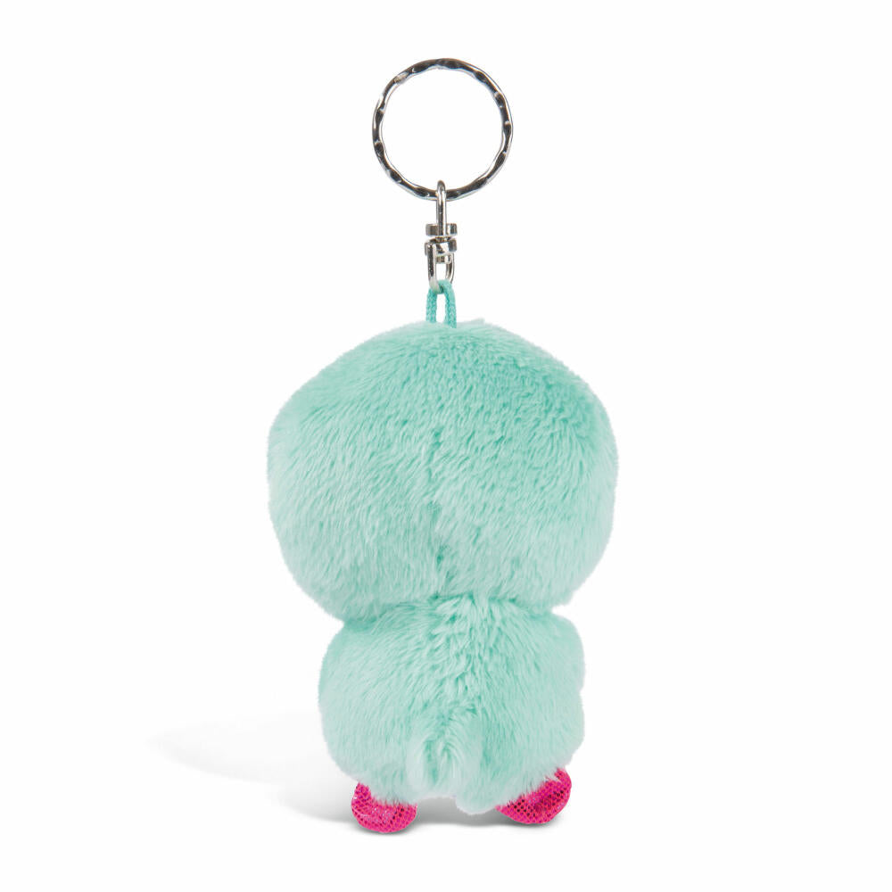 NICI Glubschis keyring penguin Yoniko, dangling, plush, polyester, turquoise, 9 cm, 45548