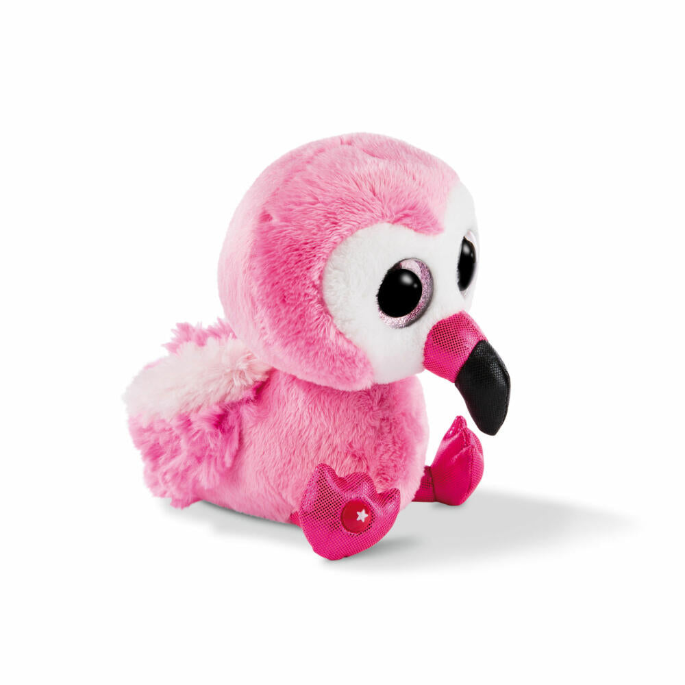 NICI Glubschis plush toy Flamingo Fairy-Fay, dangling, plush, polyester, pink, 15 cm, 45557