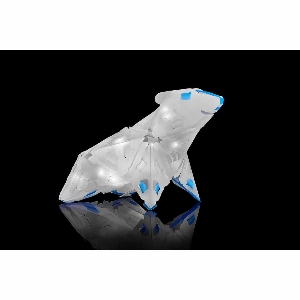 KOSMOS Creatto Winter Polar, Bastelset, 3D-Puzzle, Nachtlicht, Leuchtfigur, Dekoration, Puzzle, 03462