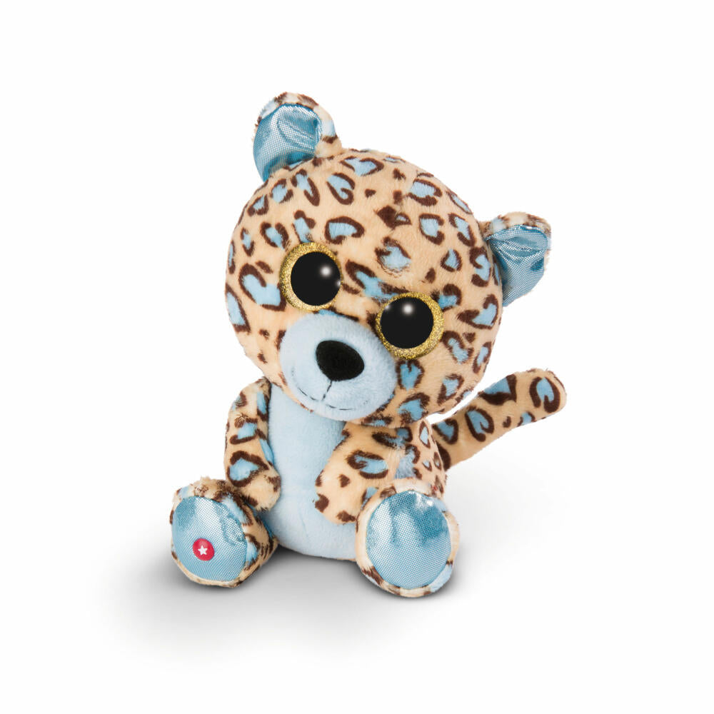 NICI Glubschis Plüschtier Leopard Lassi, Schlenker, Plüsch, Polyester, Braun, 25 cm, 45566