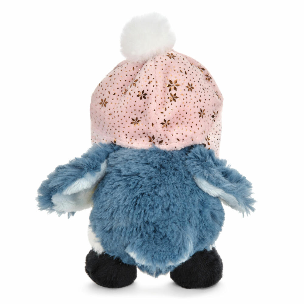 NICI Green Winter Friends Bird Andoli Schlenker, Cuddly Toy, Plush Toy, Stuffed Toy, 13 cm, 48307