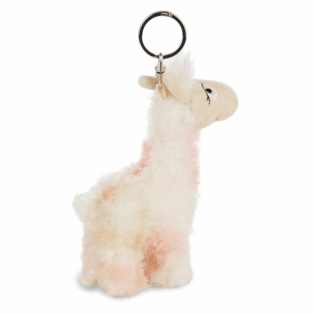 NICI Schlüsselanhänger Lama Flokatina, Anhänger, Plüsch, Polyester, Beige, 10 cm, 44390