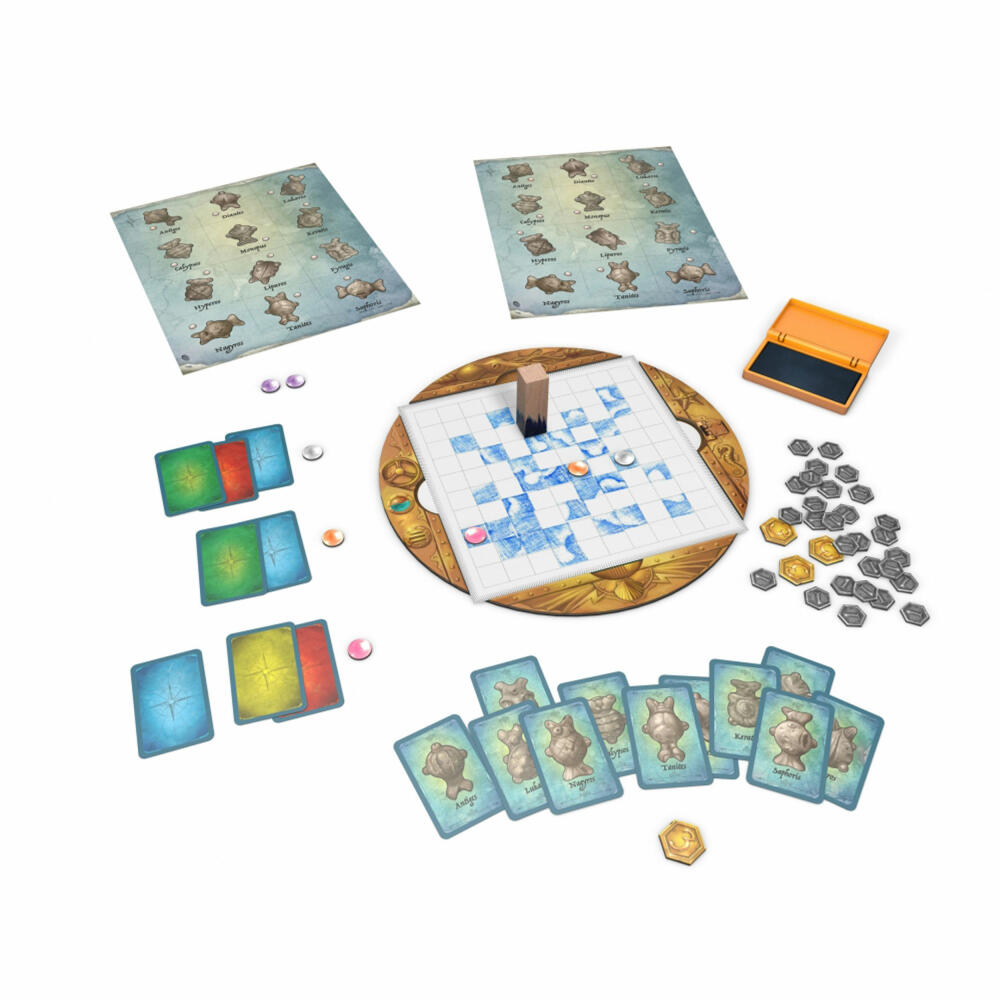 Zoch Die Perlen des Poseidon, Familienspiel, Gesellschaftsspiel, Rätselspiel, ab 8 Jahren, 601105174