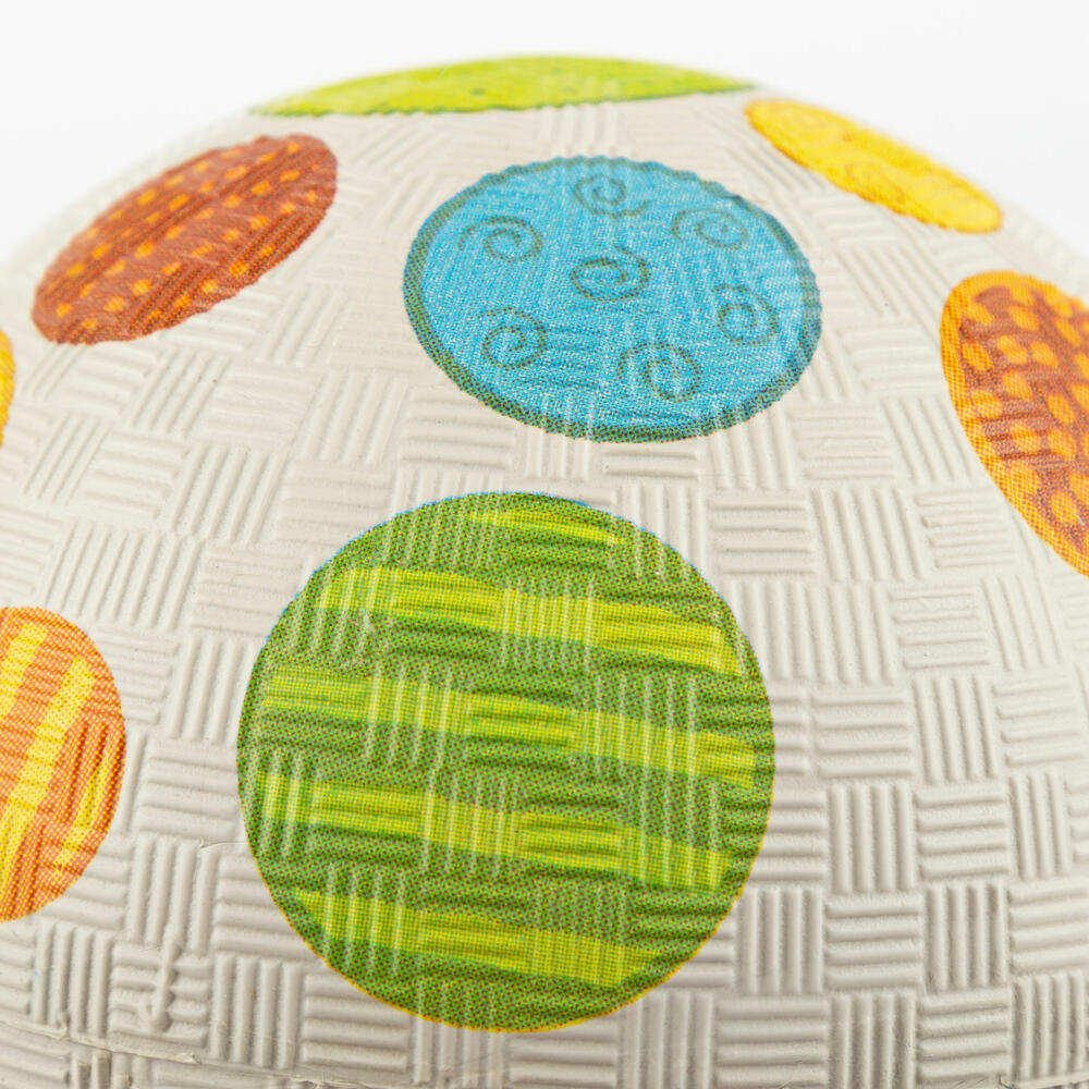 sigikid Patchwork Kautschukball, Spielball, Ball, Kinder, Kautschuk, Ø 12 cm, 43090