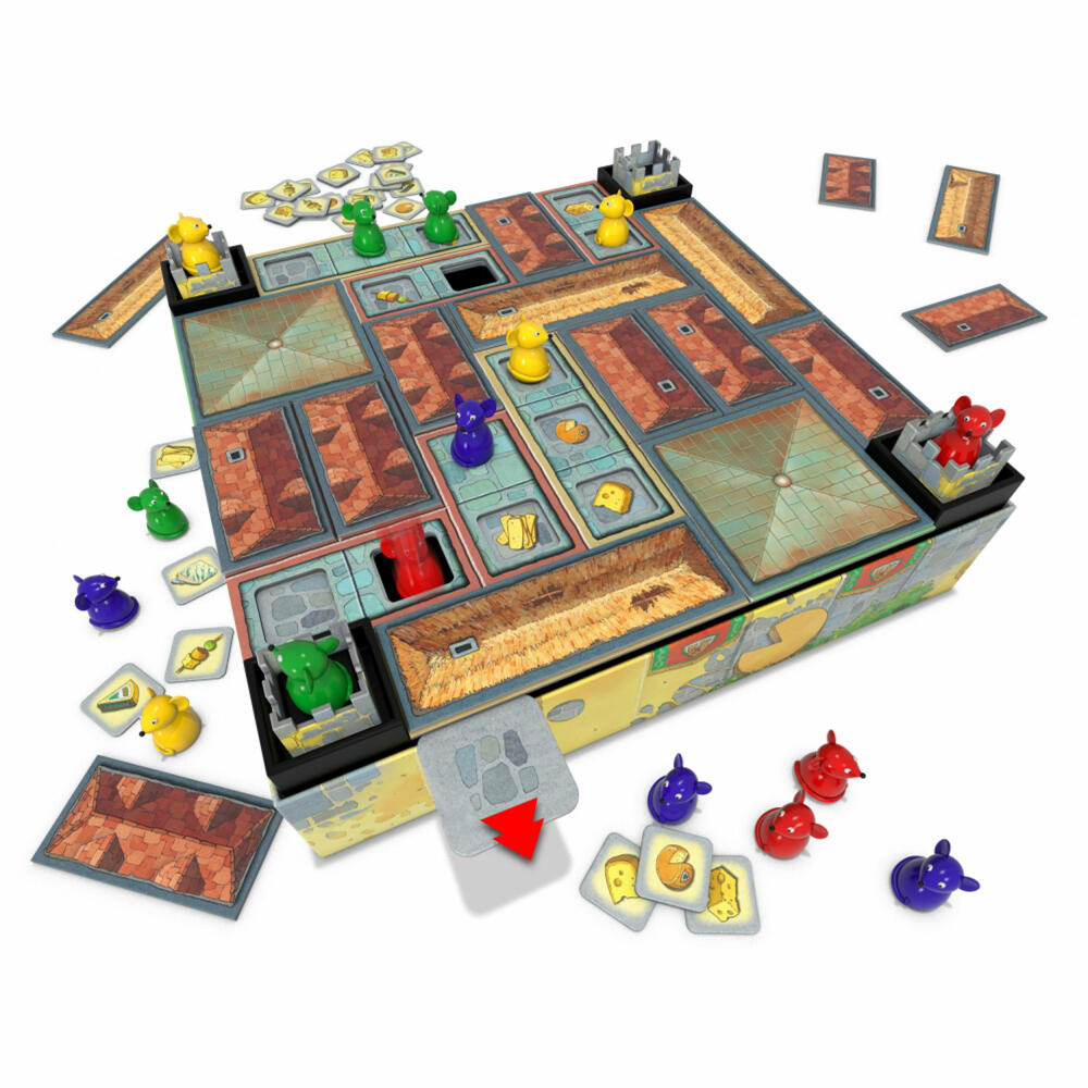 Zoch Burg Appenzell, children's game, family game, 3D game, board game, from 6 years, 601105193
