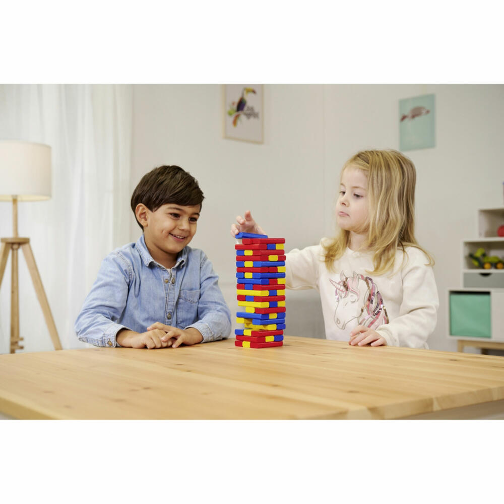Noris 3 colorful building block games, children's game, building blocks, game, color learning game, from 3 years, 606012165