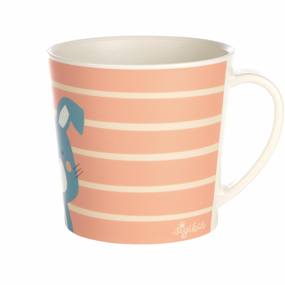 sigikid 4 Friends Mug Rabbit Yellow, Handle Cup, Mug, Children, rPET, 300 ml, 25350