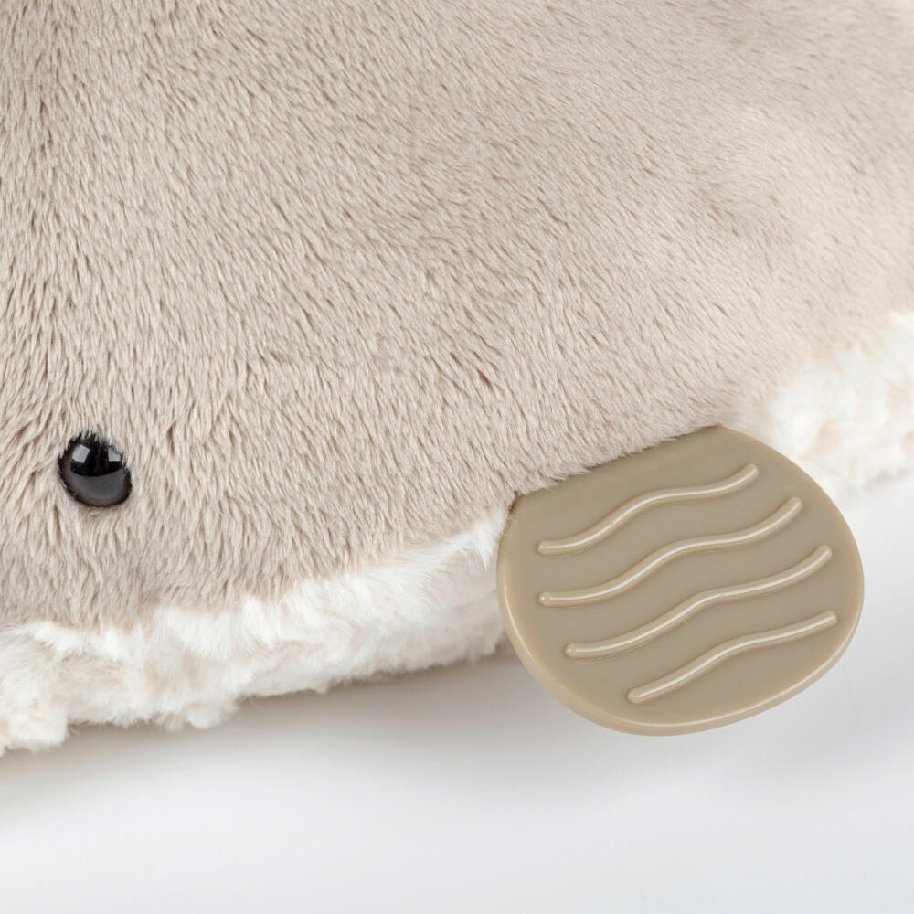 sigikid PlayQ Aktiv-Delfin Yellow, Kuscheltier, Babyspielzeug, Greifspielzeug, Spielzeug, Polyester, 43206