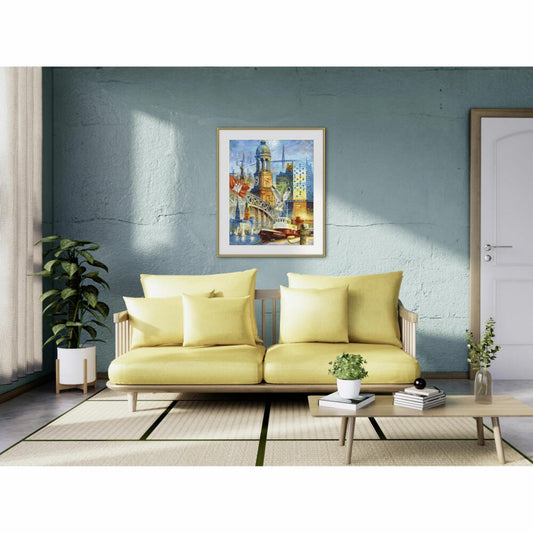 Schipper Malen nach Zahlen Hamburg, meine Perle, Meisterklasse Premium, Malvorlage, Wandbild, 40 x 50 cm, 609130891