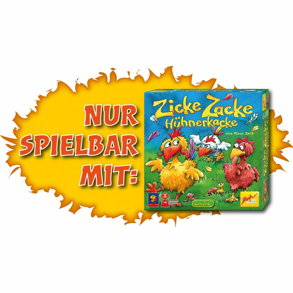 Zoch Zicke Zacke Entenkacke, extension, addition, memory game, children's game, from 4 years, 601105196